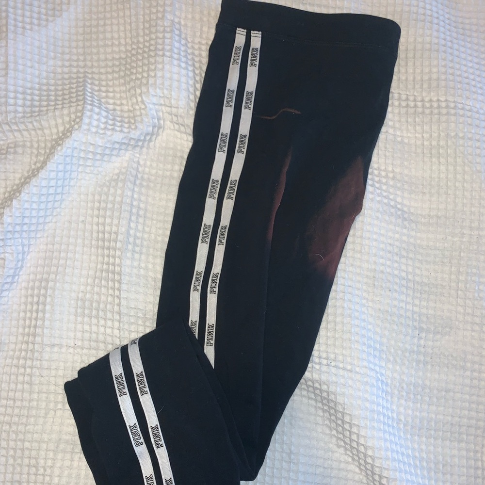 Black “PINK” Leggings